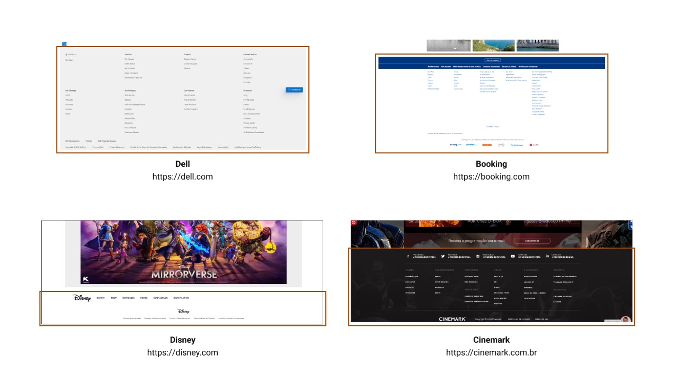 footer examples